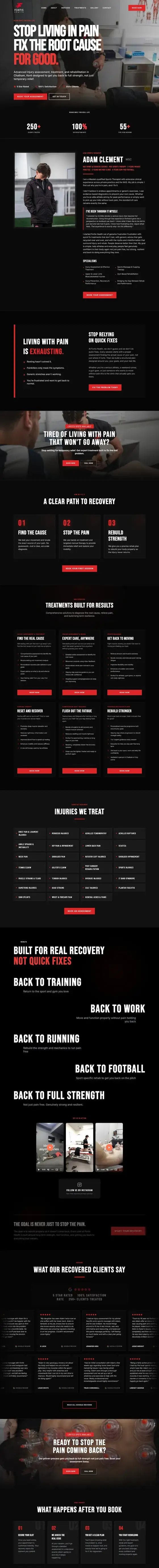 Fortis Health website