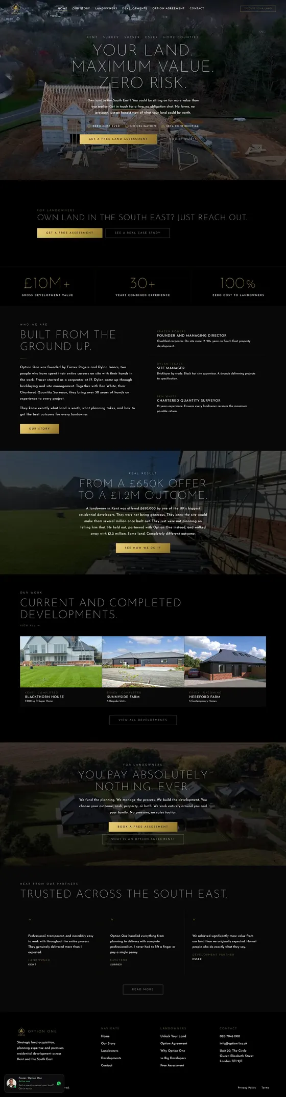 Option One website